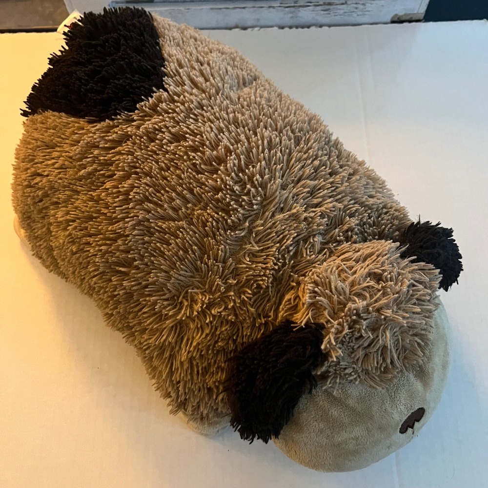 Pillow Pets Playful Puppy Dog Plush 18 inch Tan Brown Stuffed Animal Toy 2010 - Picture 8 of 8